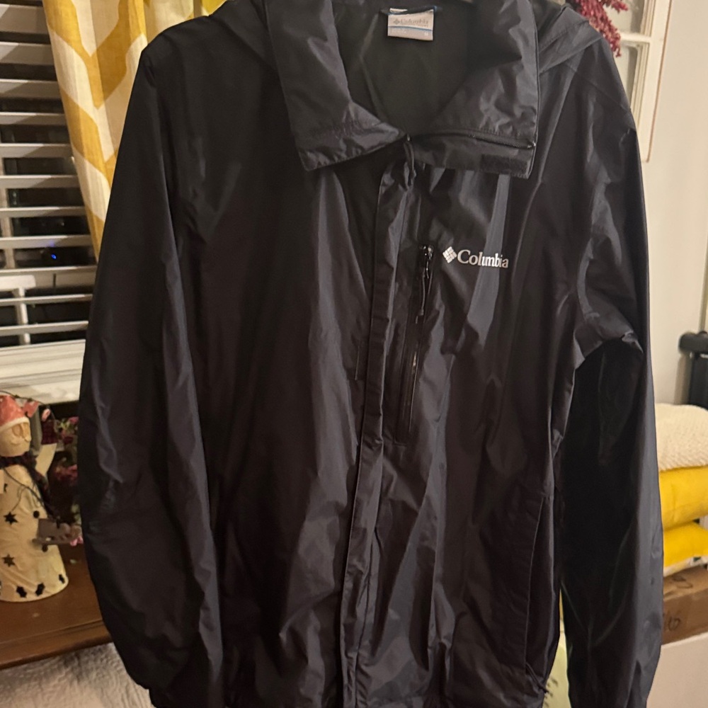 Columbia Black Hooded Jacket